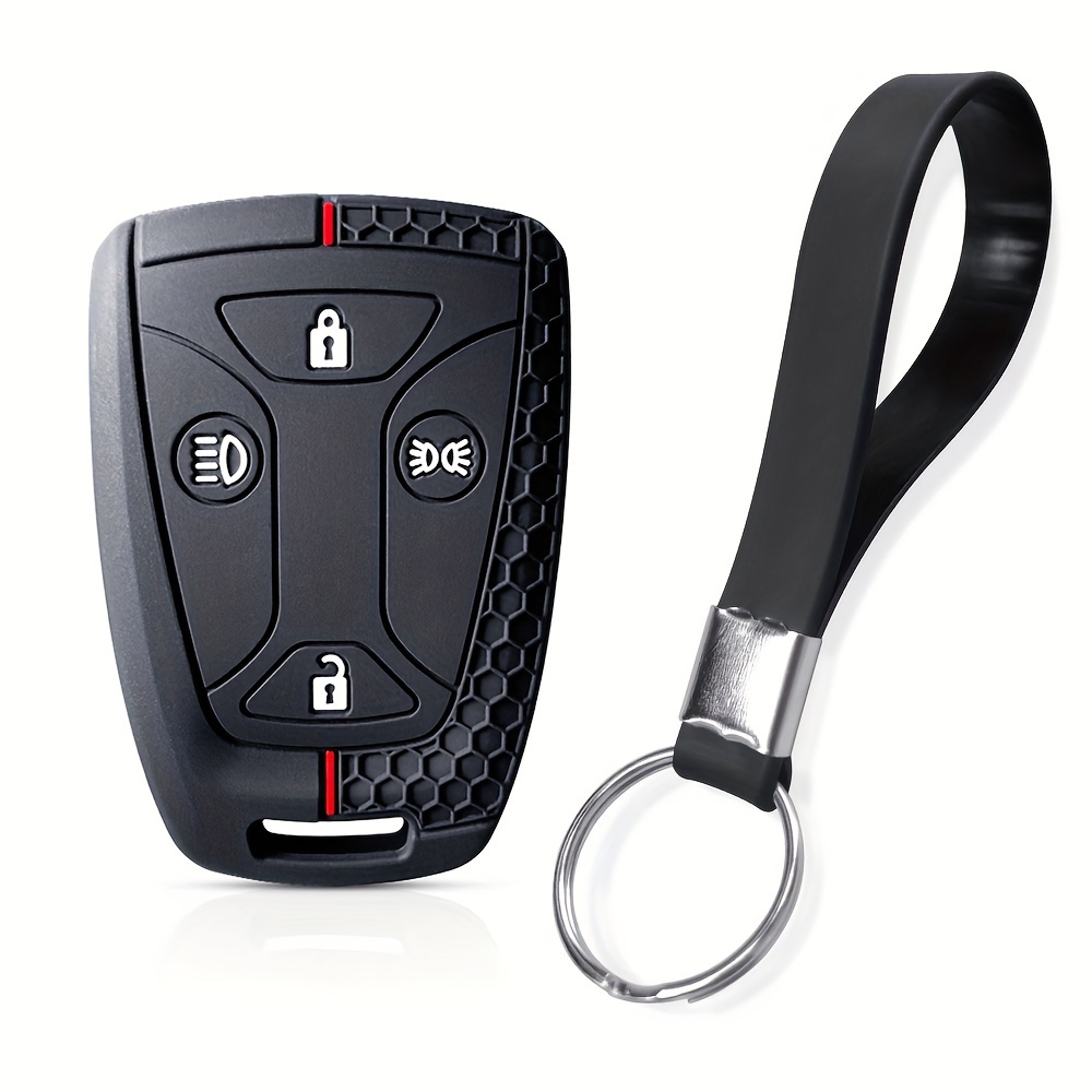 Image of Silicone Car Key Holder Keychain Caps Cover Shell Key Case For For For For Grs905 For Dc13 For 4x2 For 6x2r For 141 143 148 For For Renault