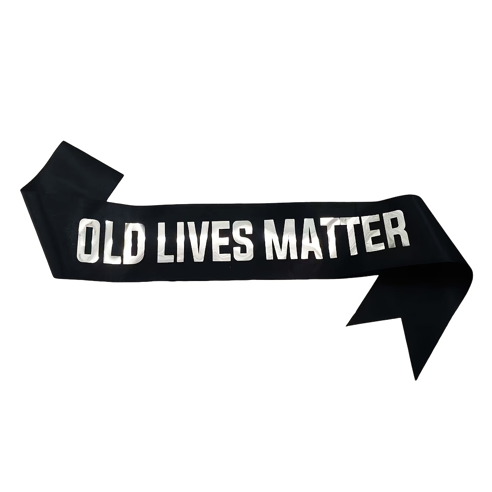 Image of Funny '' Sash Suitable For 30th 40th 50th 60th Birthday & Retirement Party Decorations - Age Awards For Him Or Her, Party Accessory For 30 40 50 60 Years Old Celebration