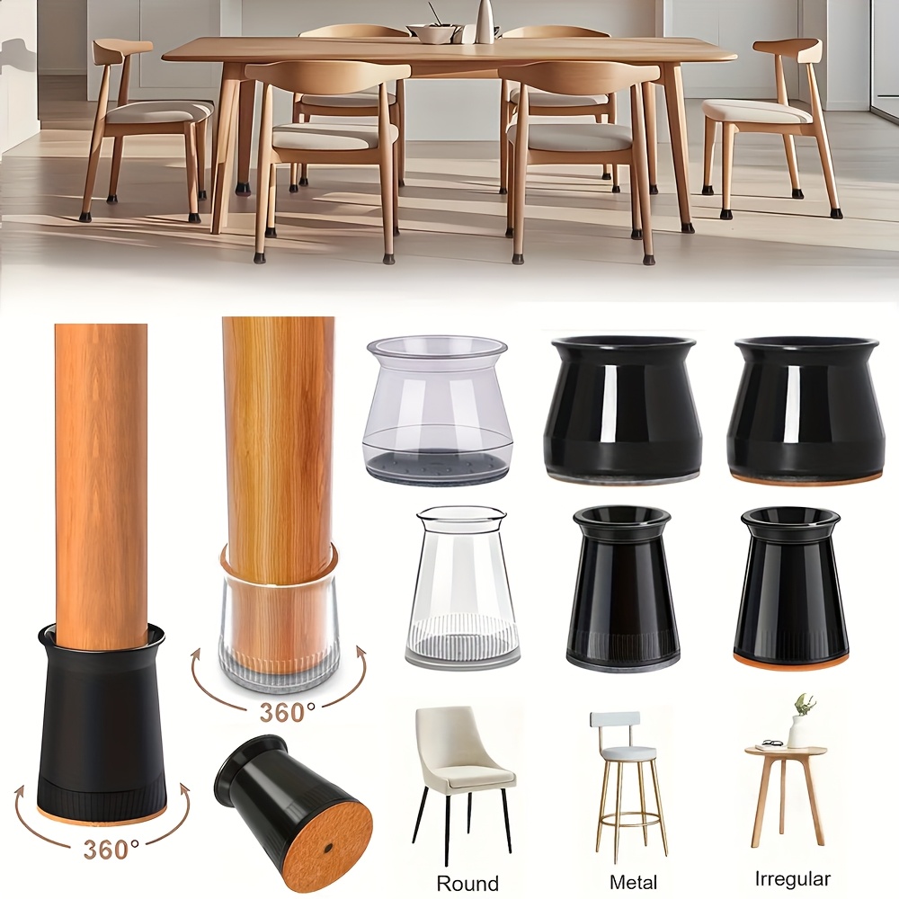 Felt Furniture Pads Chair Feet Protectors With Anchor Nails For Wood Floors And Carpet From Tool Parts - Price 7.29