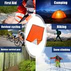 2 unidades bolsas de dormir de emergencia impermeables y aisladas - chaleco portátil de rápida para camping y senderismo, , accesorios de camping, bolsa de dormir de emergencia | manta de emergencia portátil | equipo de salvavidas, equipo de camping | bolsa de dormir portátil | bolsa de dormir