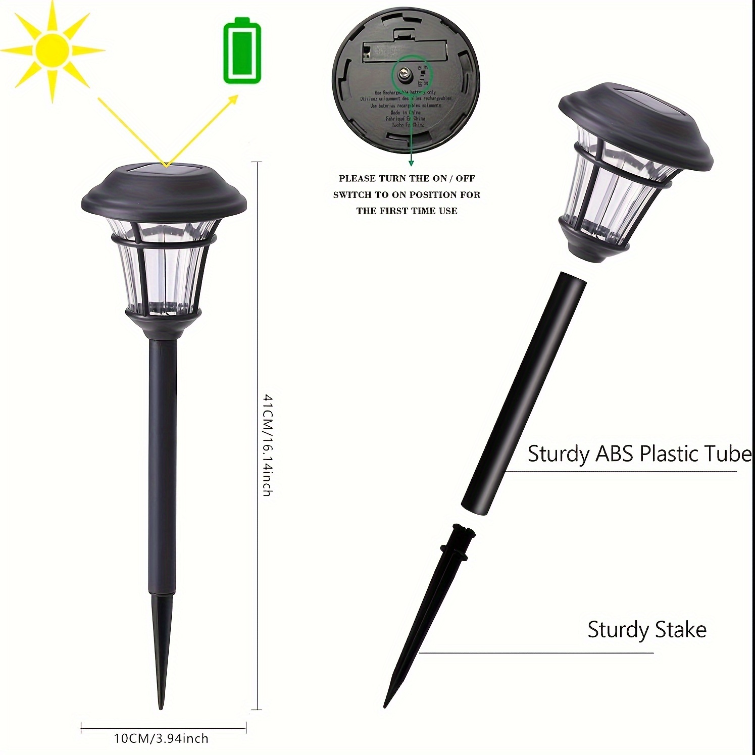 solar garden lights effects perfect yards - Temu