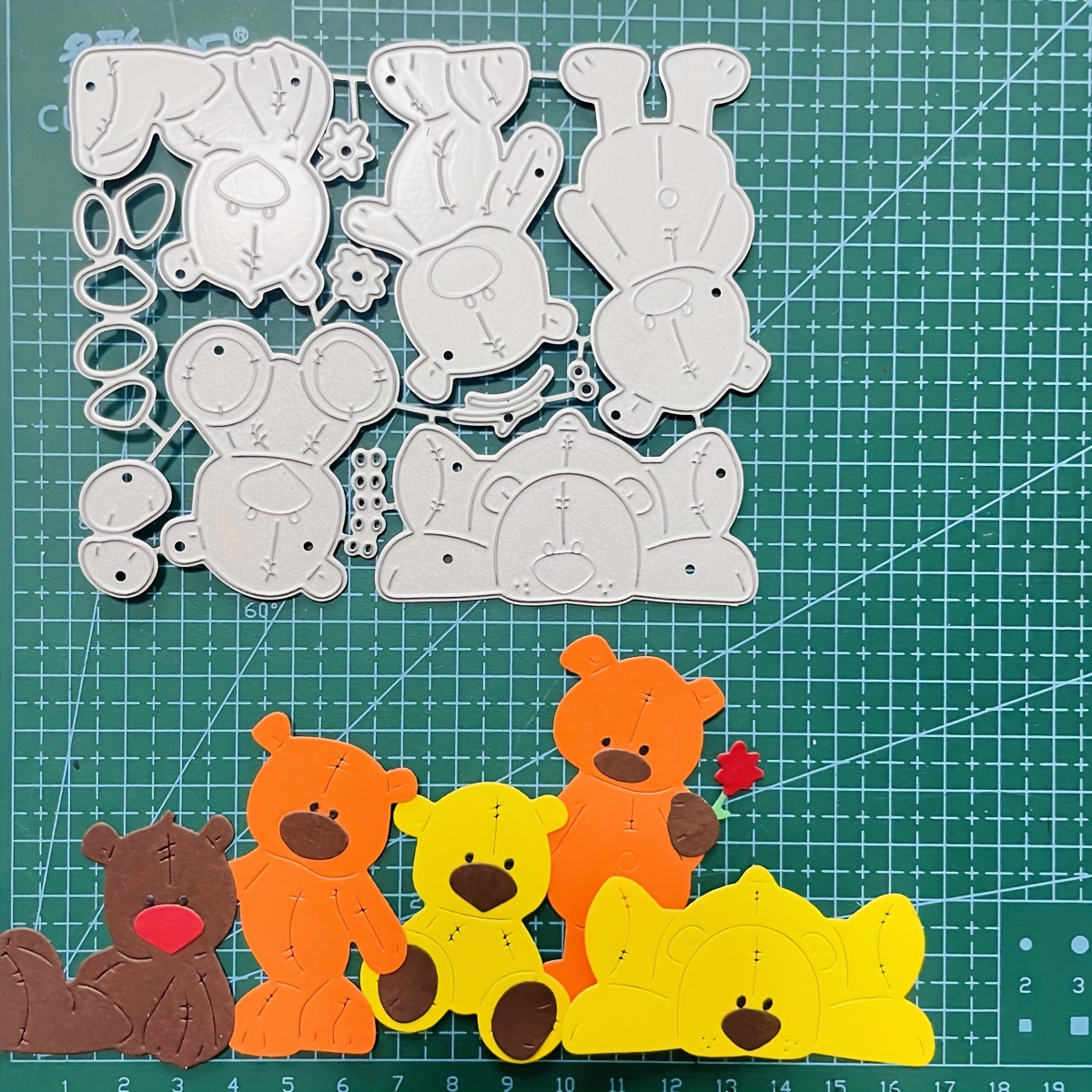 

1pcs Bear Steel Die Greeting Diy