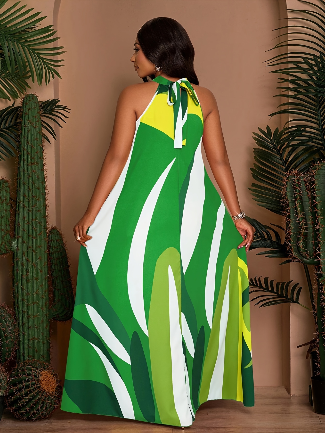 chinese dress ladies Summer Fall Boho Floral Women Elegant Plus Size Maxi Dress Vestidos   plusminusco.com