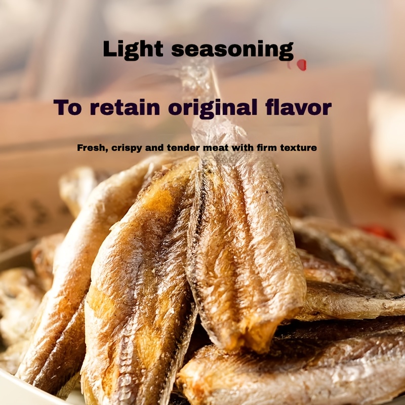 Premium Yellow Fish Crisps - 5 Pack (30g Each) | Crispy Whole Fish Snacks | Ready-to-Eat Asian Seafood Treat