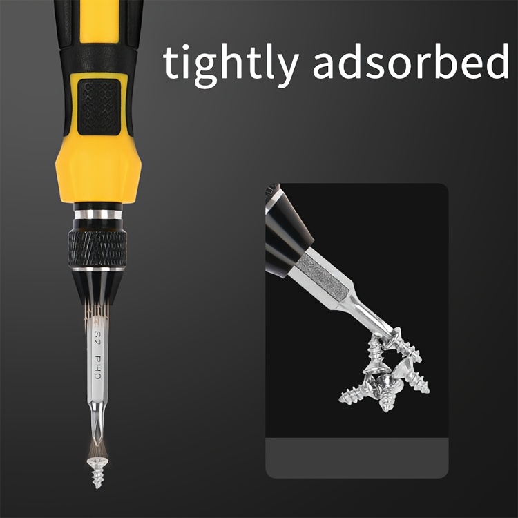 small screwdriver set magnetic screwdriver set including precision maintenance tool set suitable for glasses watches mobile phones notebook computers computers and toys wear resistant oxidation resistant and   resistant Product details 2