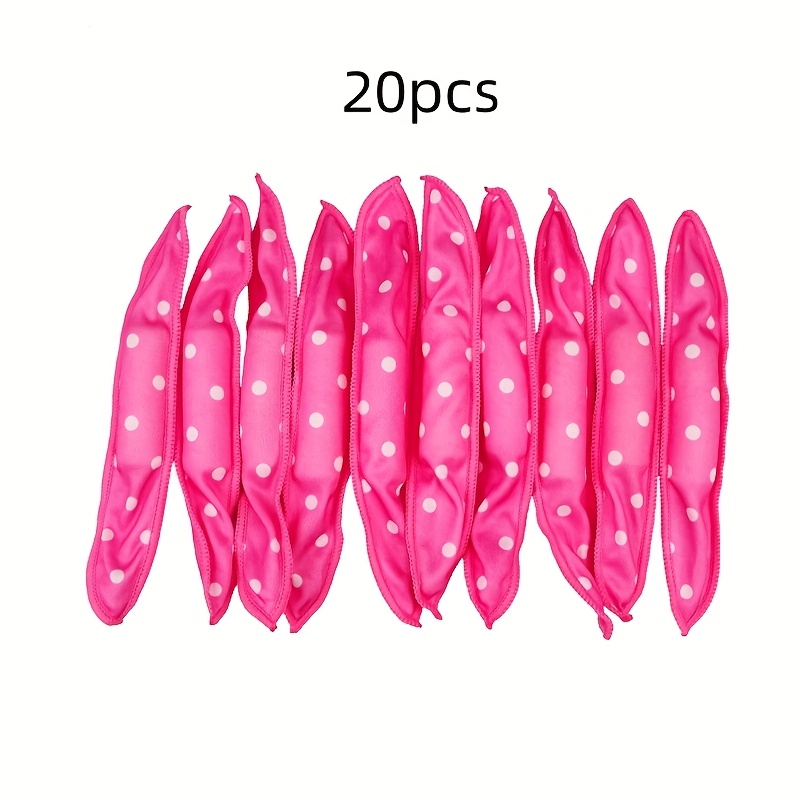 20pcs Flexible Heatless Hair Curlers For Overnight Hair Rollers - Hair Rollers For Natural