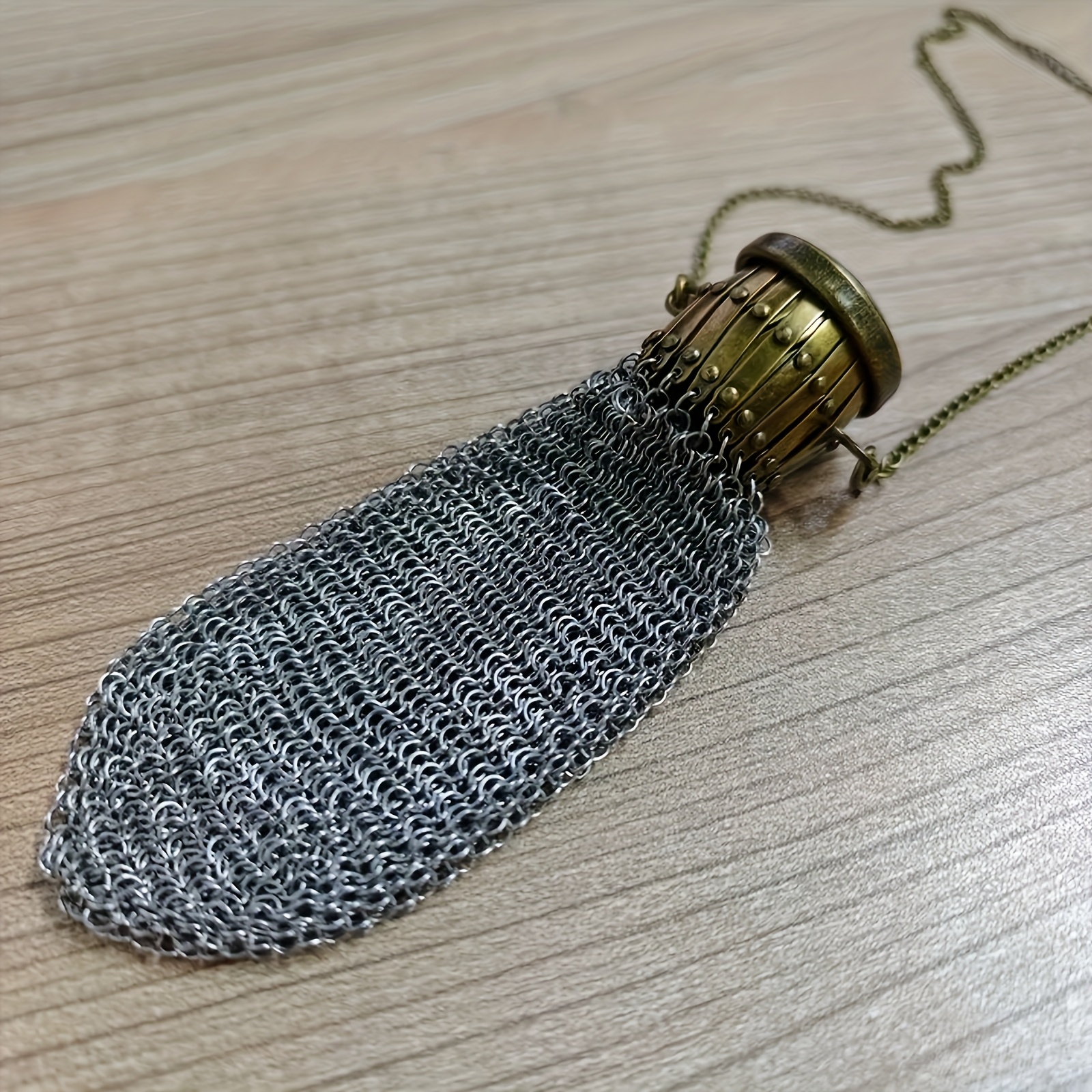 vintage 1920s british change purse handmade mini double mesh