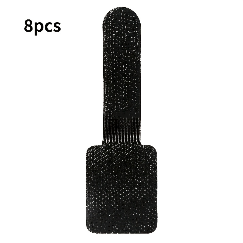 TEMU 8pcs Of Reusable Multifunctional Cable Tie, Cable Strap, Strong Self-adhesive Cable Organizer, Computer Data Cable Organizer, Office Desktop