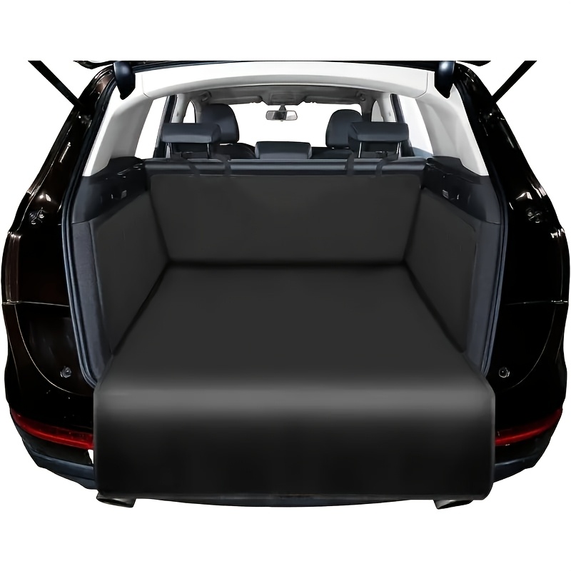 E-shop 1 Langlebige 600D Oxford-Stoff Kofferraummatte mit PVC-Beschichtung, Universelle Ladenschutzmatte für Haustierkoffer, Vollabdeckende
