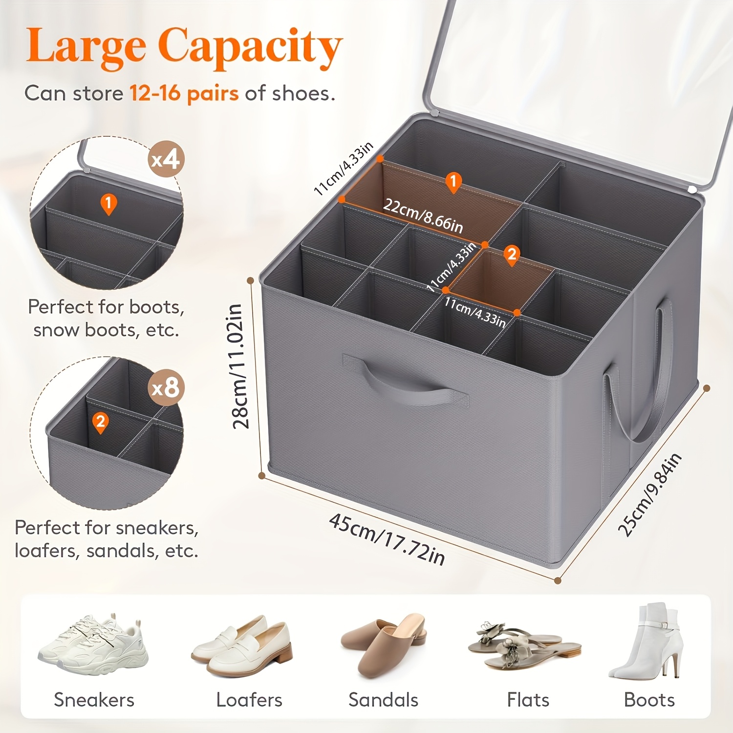 Multi-functional Shoe Storage, Cooking