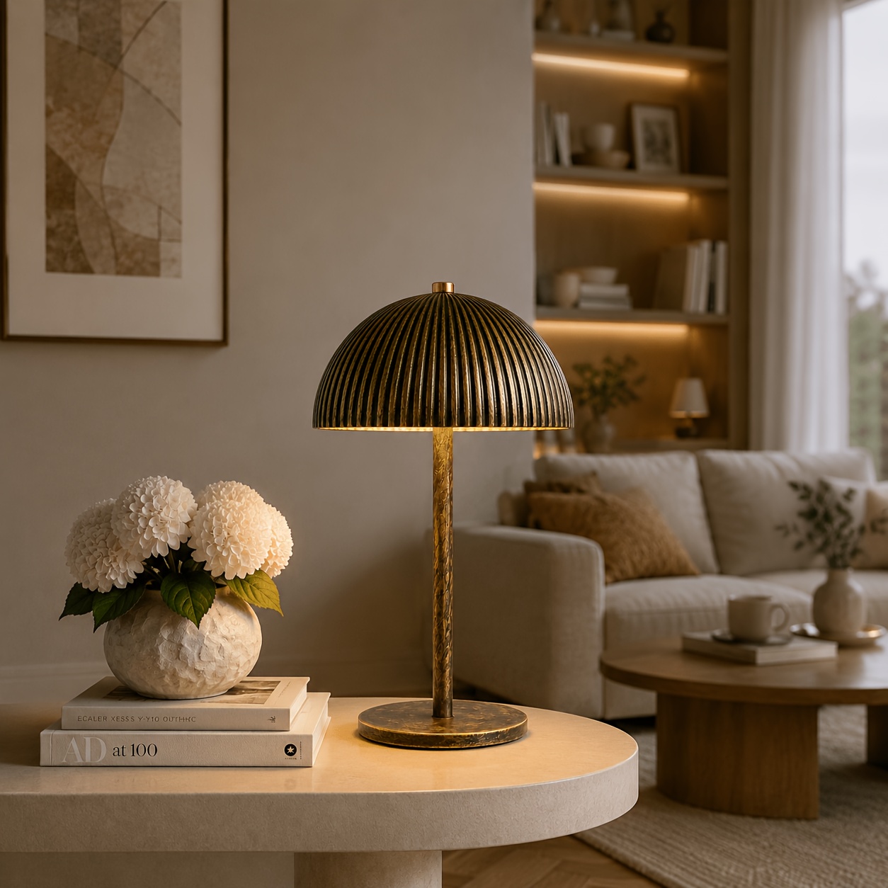 Office Desk Lamp with Adjustable Color Temperature and Brightness