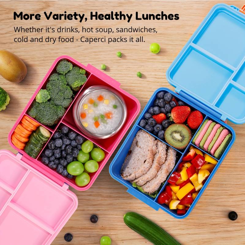 Boîte Repas Isotherme En Acier Inoxydable 304 - 900 Ml, étanche, Pour école, Travail, Pique-nique
