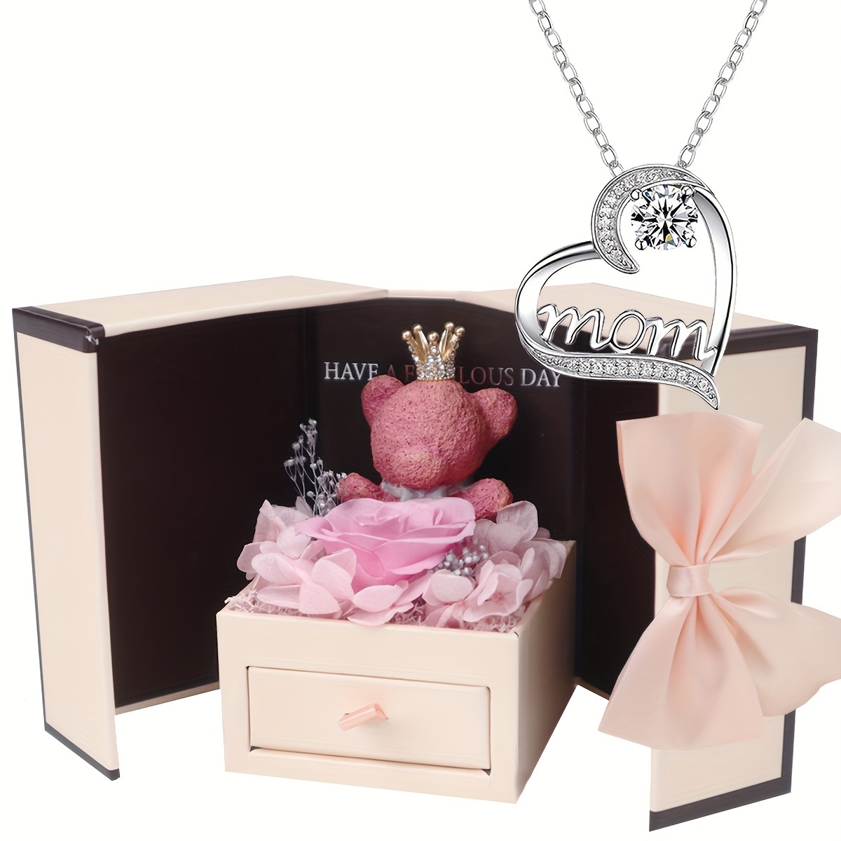  Nietiy Valentines,Mothers Day,Rose,Gifts for