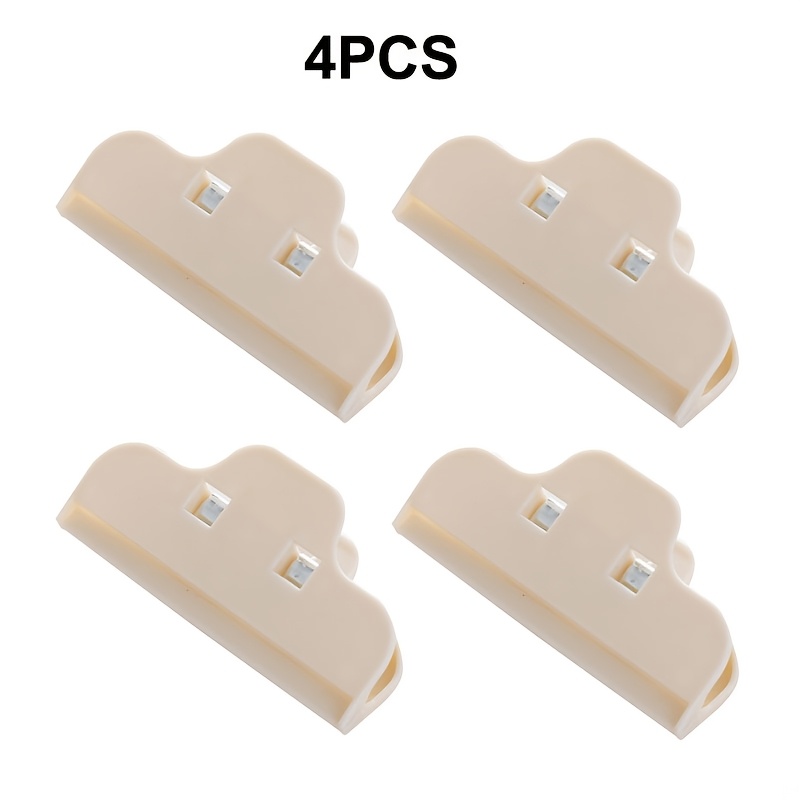 TEMU Set Of 4 Sturdy Plastic Clips For Diamond Painting Boards, Measuring 5 Inches By 2.5 Inches By 1.8 Inches. Craft Tool Additions Feature A Spring