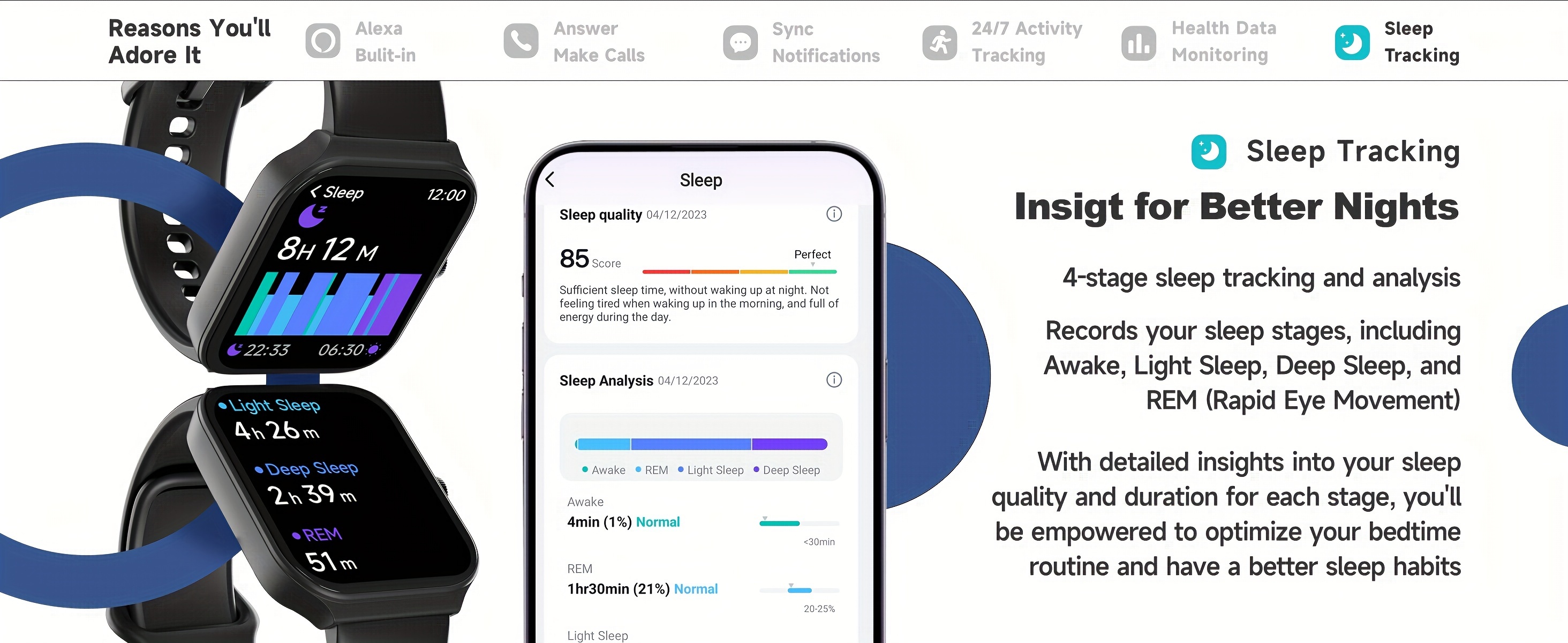 [Smart Watch] TOOBUR Smart Watch | 1.95