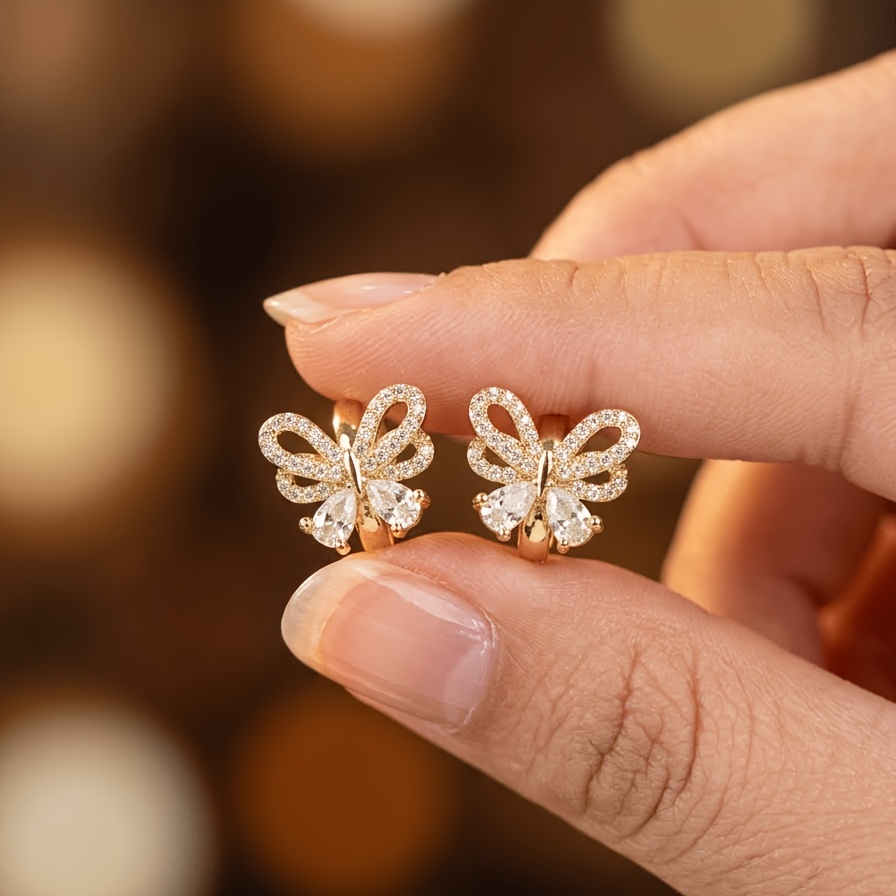 Women's Premium Bow Earrings for Evening Parties