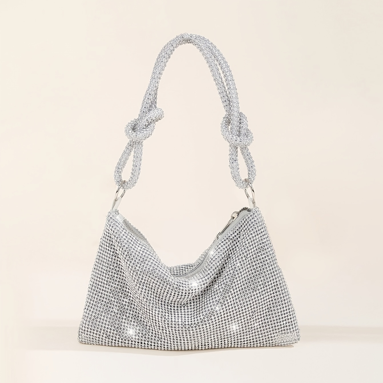 TEMU Borsa a spalla da designer, clutch da sera a con strass scintillanti, portafoglio, portafoglio di e borsa a , borsa a tracolla