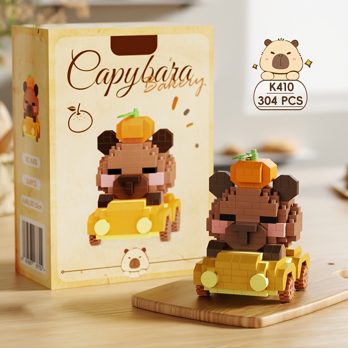 Image of Wooden Animal Figurines For Desktop Decoration And Holiday Gifts, Christmas, Halloween
