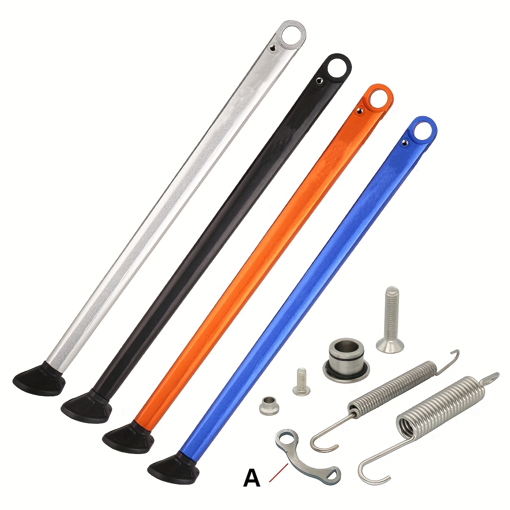 durable aluminum dirt bike kickstand with springs side stand for xc xcw xcf exc excf 150 530 models 2008 2016 heavy duty construction for stability side stand for dirt bikes