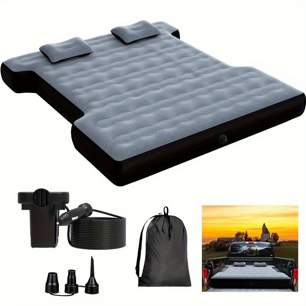 

Inflatable Camping Bed Inflatable Mattress - 5.5-5.8 Ft Bed, 16.4 Ft Air Inflatable Bed & Camping ()