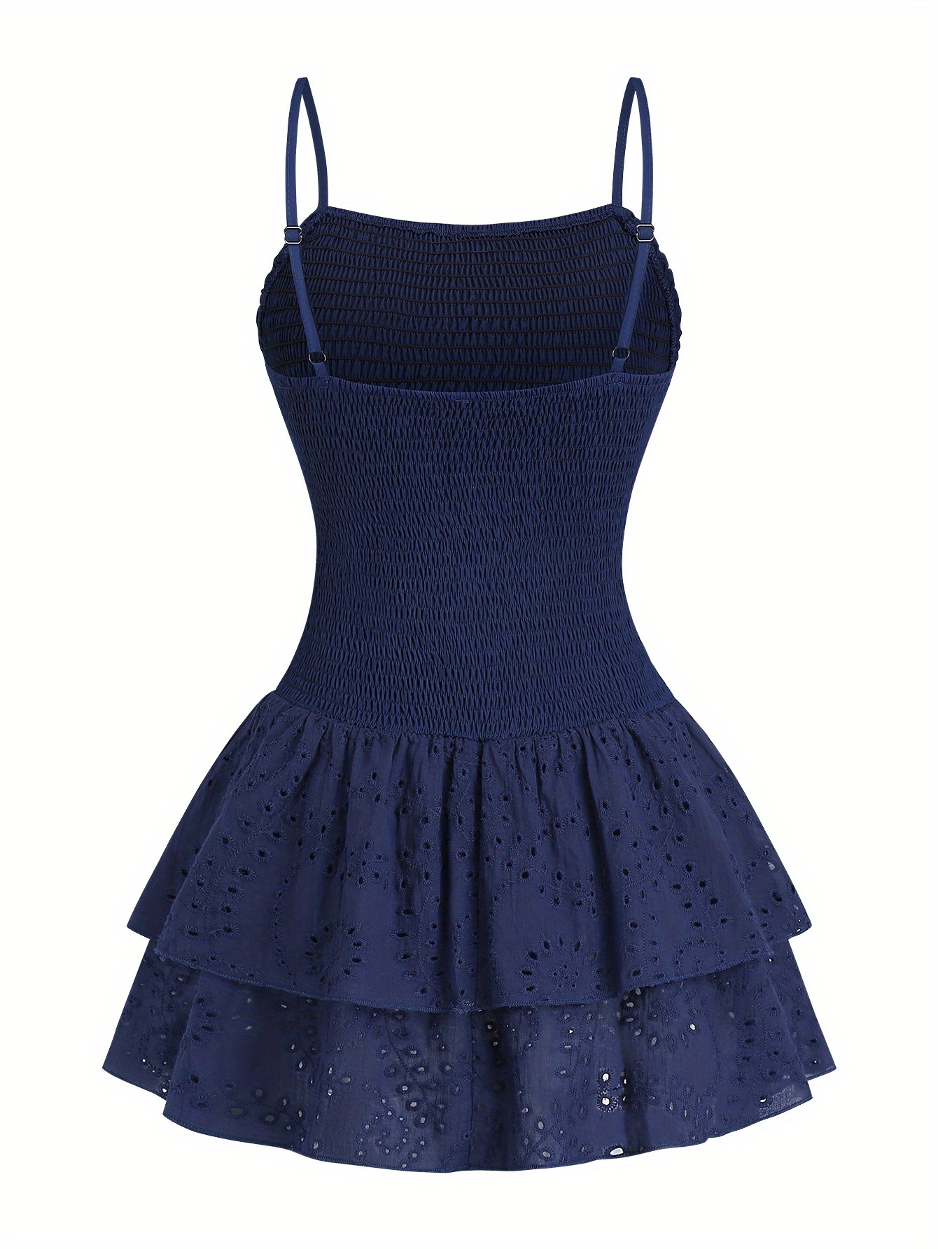sachin and babi light blue dress Long Cotton Openwork Embroidered Dress  White  Public Mercantile