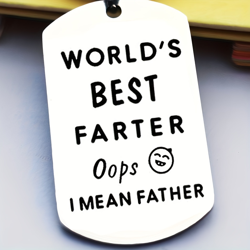 1pc personalized dad keychain thoughtful christmas or fathers day gift from son or daughter 0