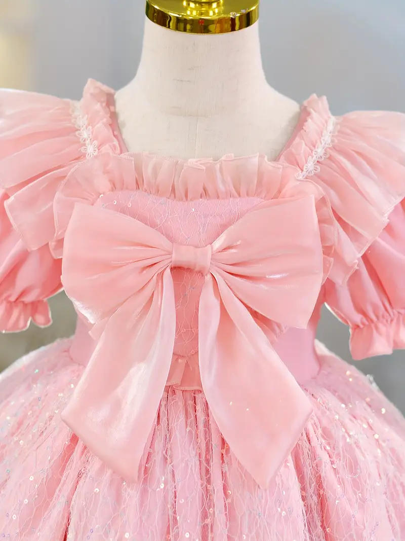 girls tutu dress bow detail elegant summer - Temu girls tutu dress bow detail elegant summer - Temu