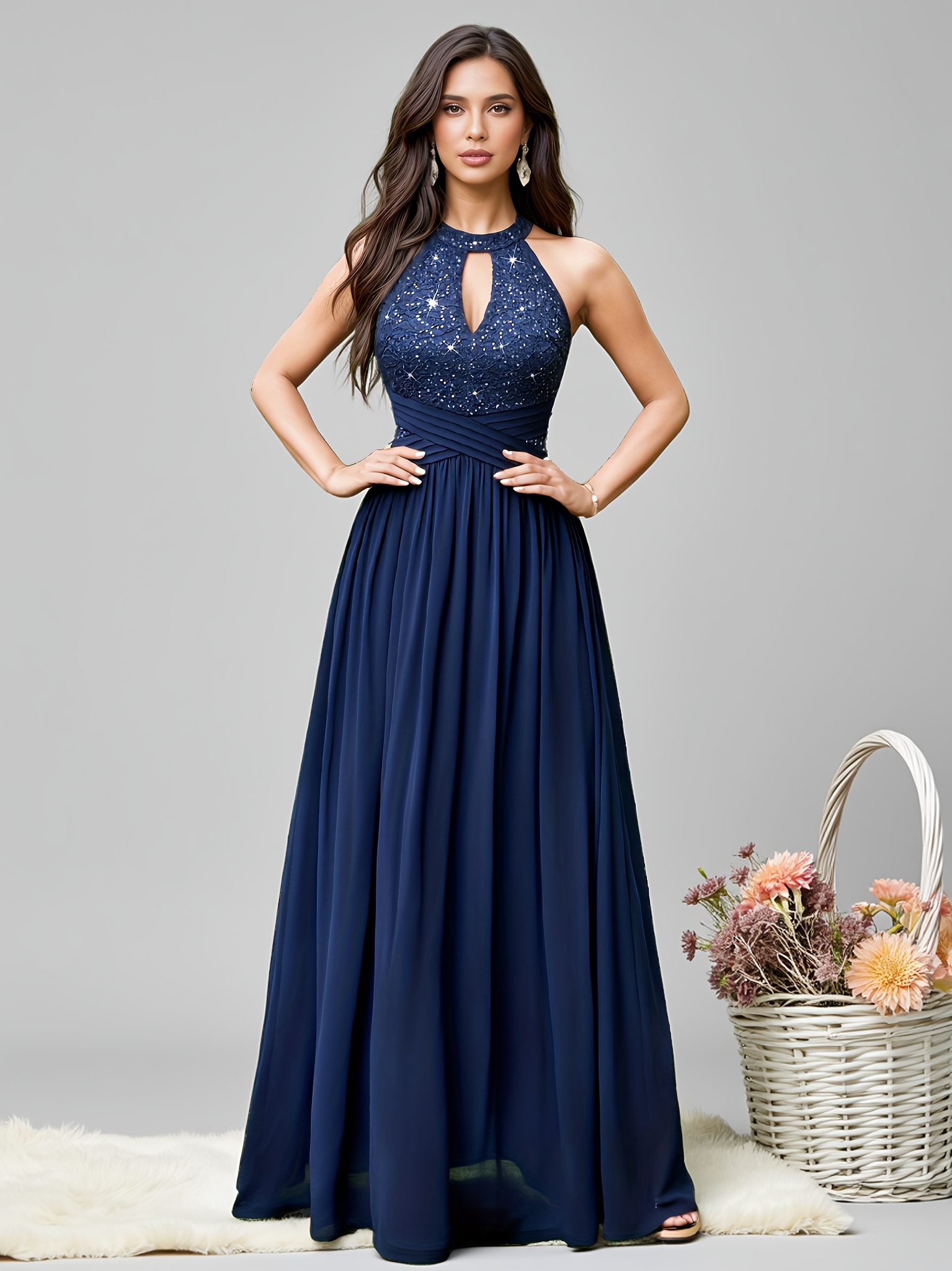 women's bridesmaid dresses Wedding Dusty Sage Green Bridesmaid Dresses Short Sleeves Trumpet/Mermaid  Zipper Split Long Stretch Satin Bridesmaid Dresses main image 0
