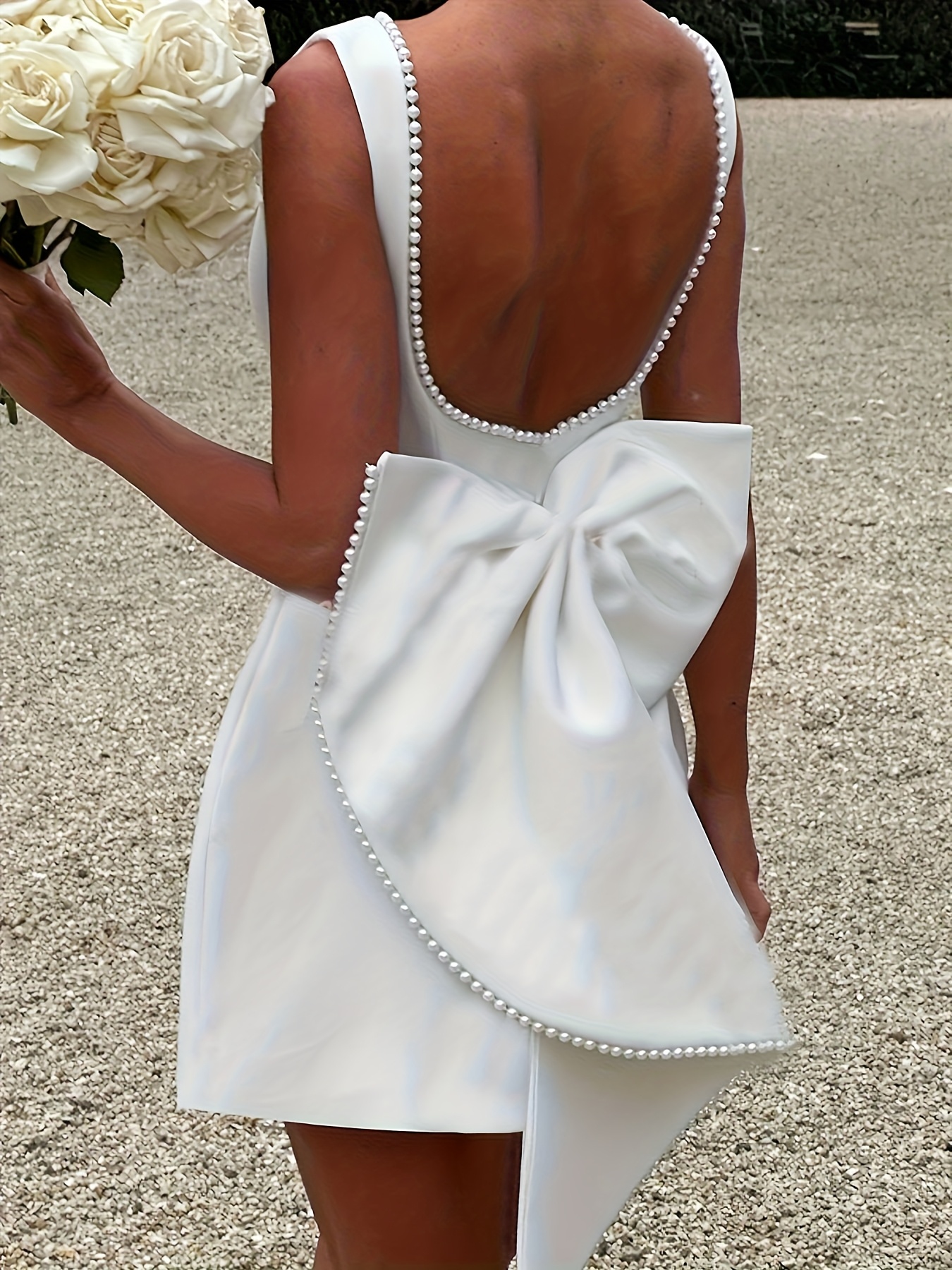 pearl dress sold on Temu United States