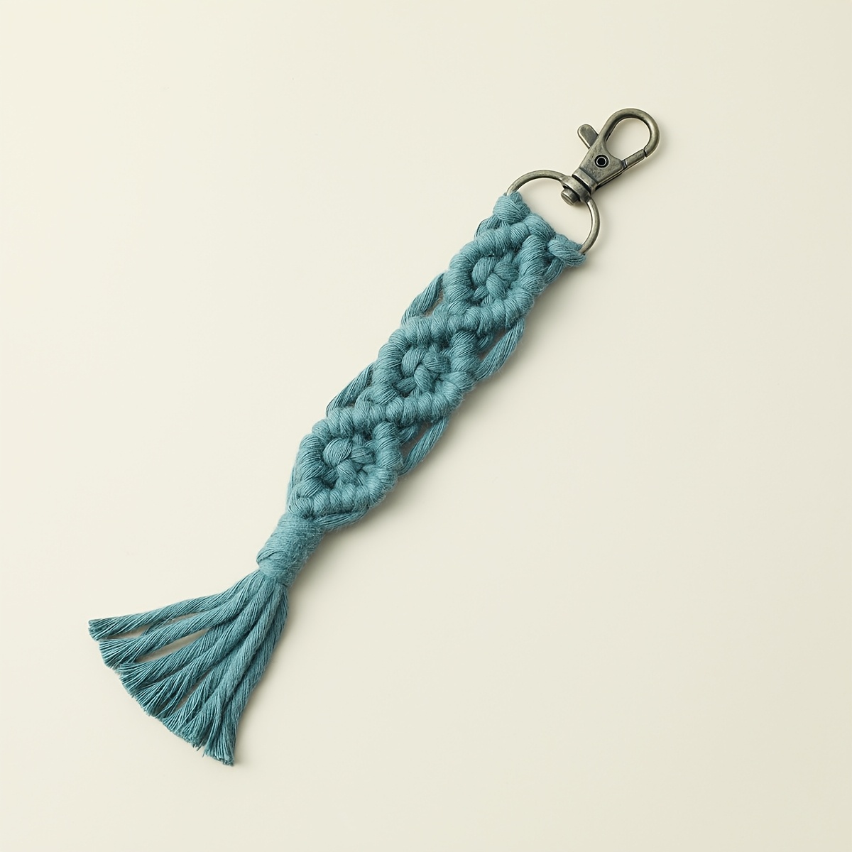 1pc Of Pure Rope Handmade Woven Keychain Tassel Ornament