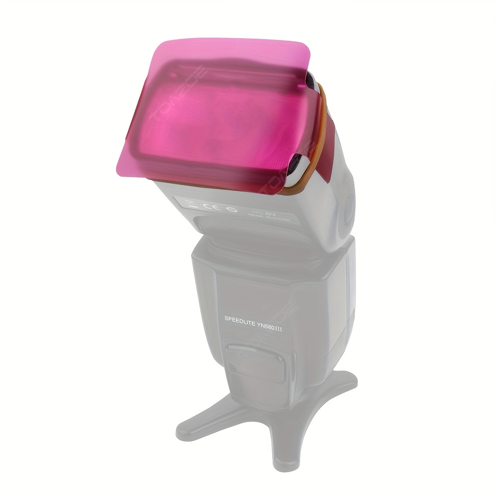 set da 20 filtri gel a colori flash, set di filtri colorati per set-top, carta colorata adatta per filtri gel fotografici per fotocamera Dettagli dell'articolo 1