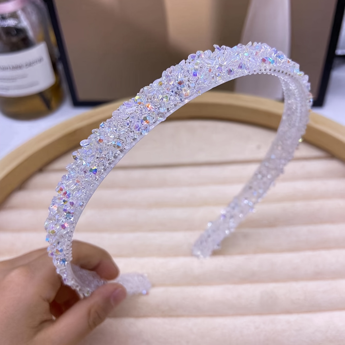 Chic Non-slip Jelly Hairband For Women - Headband, & Makeup Application
