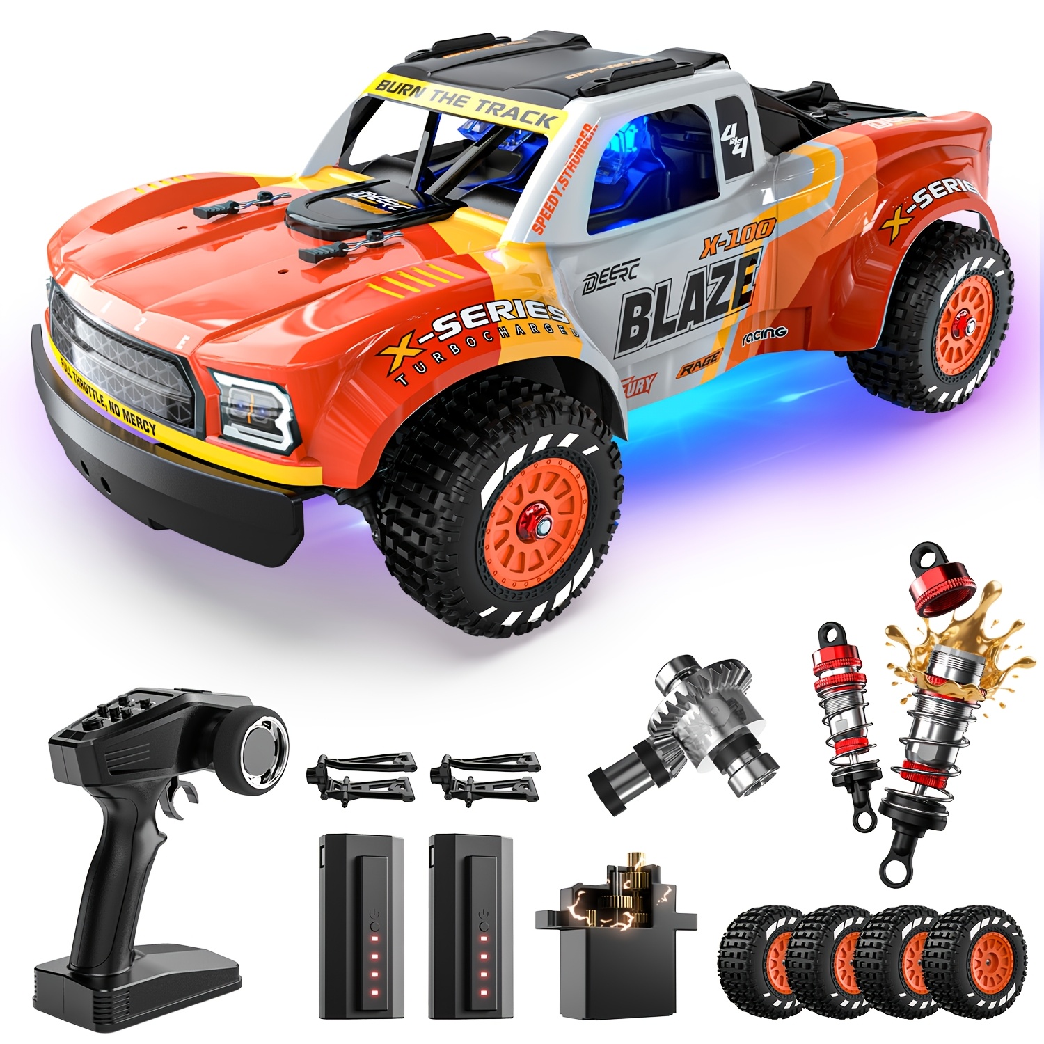 rc cars and trucks sold on Temu United States