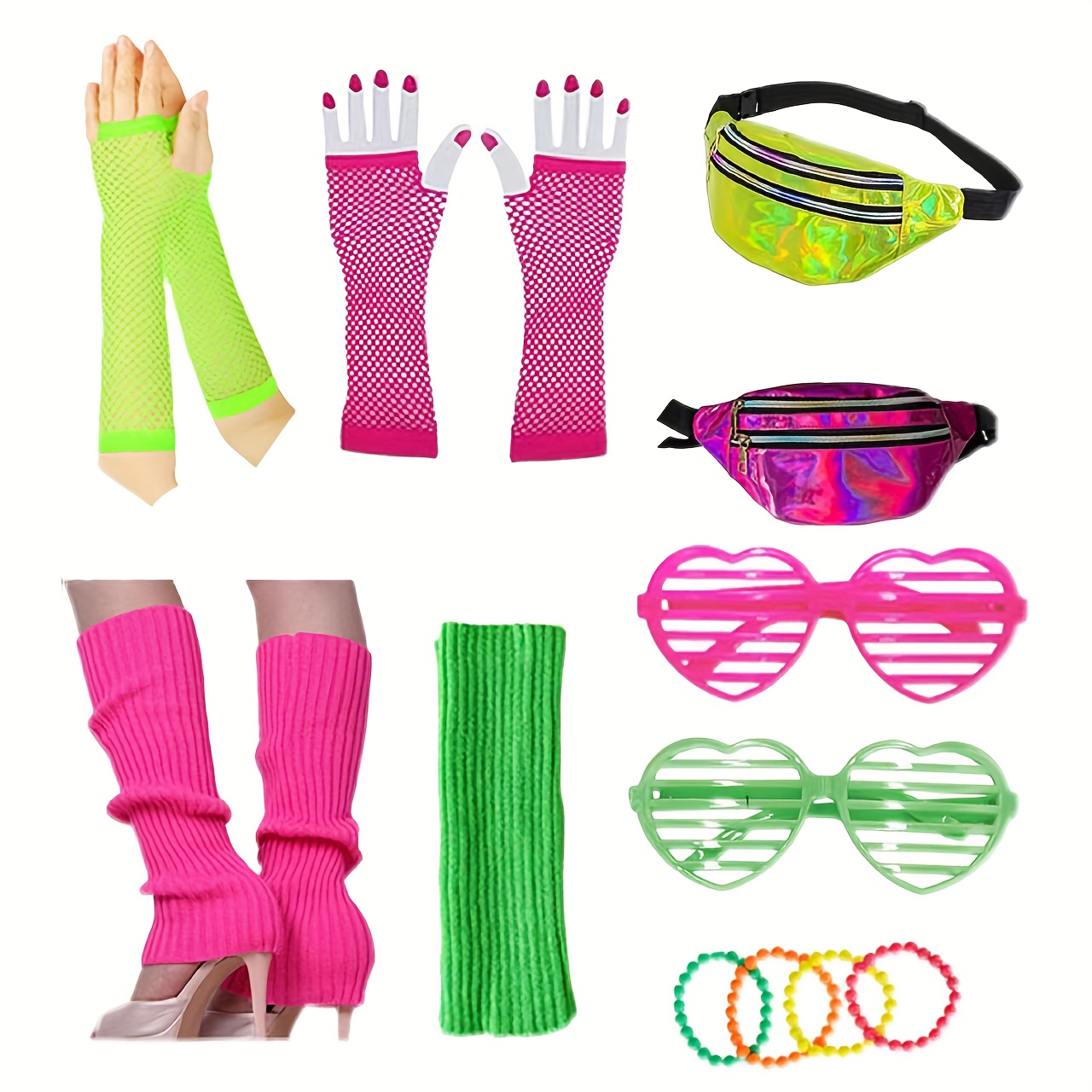 glow party costume sold on Temu United States