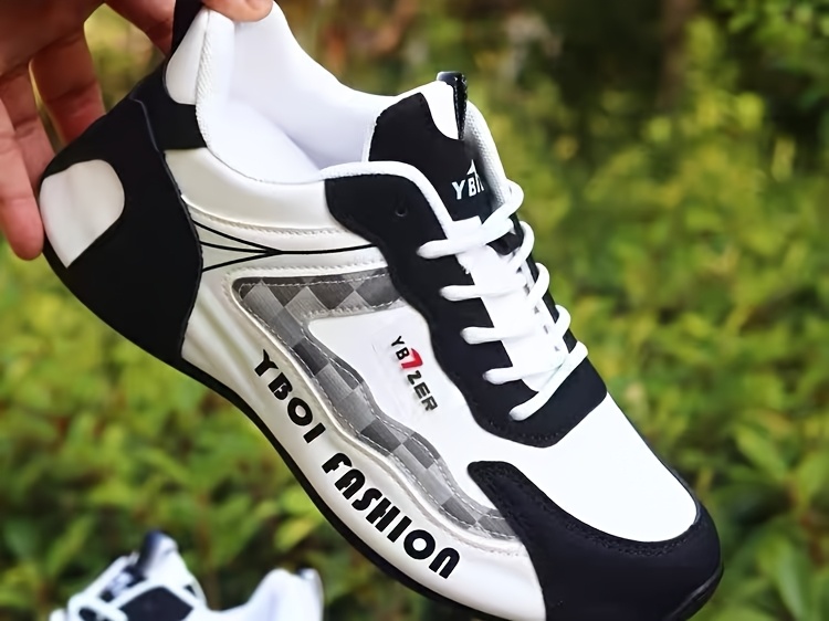 Men's Shoes 2025 Spring/Autumn New Style, Breathable High Quality Fashion Trendy Versatile Soft-Sole Anti-Slip Wear- Casual Running Sneakers