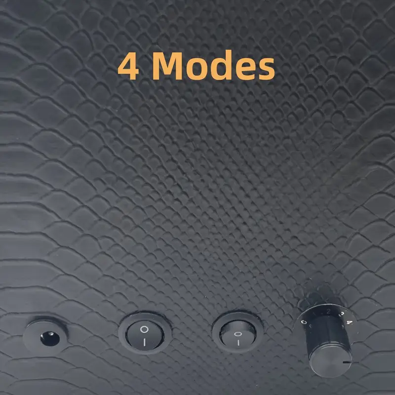 caixa de enrolador de relógios compartimentos, usb & luz - de pele de cobra , configurações de rotação dupla para relógios automáticos masculinos & femininos - presente de perfeito detalhes 2