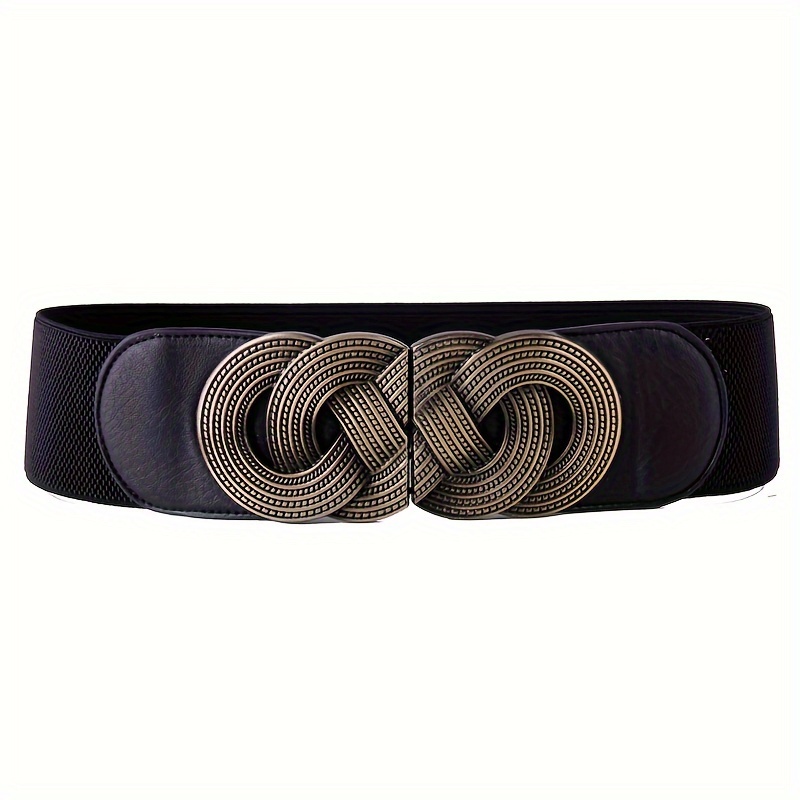 TEMU 1pc Pattern Buckle Belt Belts Accessories For Women