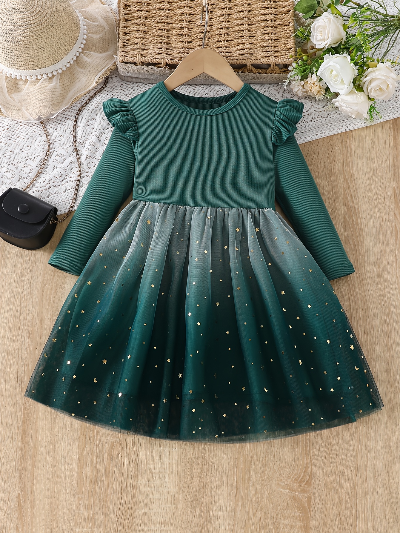 open lace back dress Celestial Cuddling Princess Midi Dress main image 1