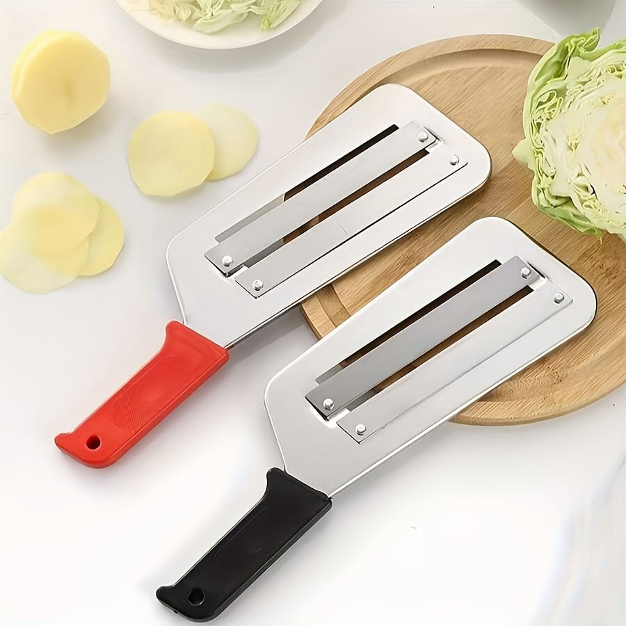 affettaverdure manuale da cucina per   tritato: dotato di lame affilate in acciaio inossidabile e    -  -   per preparare crauti e insalata di  