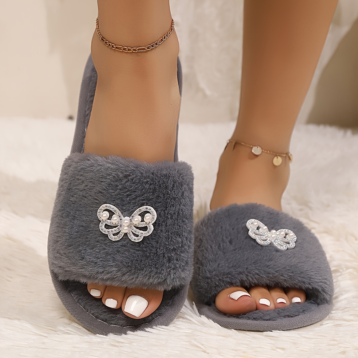 Zapatillas de mujer cómodas sin cordones Tela de EVA, comodidad para  ropa casual para el hogar y c