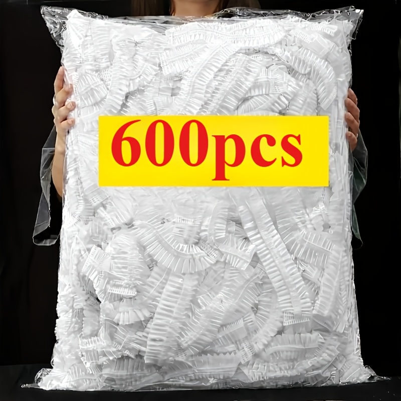TEMU 600pcs Clear Plastic Food Wraps - Food-grade Polypropylene Material, Suitable For Snacks, Fruits, Vegetables, | Multifunctional Storage Bags,