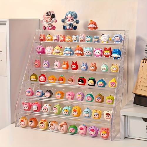 a mini acrylic display case clear tabletop storage collecting toys and gems ideal for collectors and enthusiasts an display and protection a perfect valentines day gift