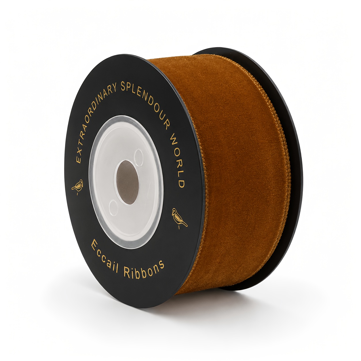 TEMU Rotoli di nastro in velluto da 4 colori 2,5 cm/0,98 pollici, nastro in tessuto di velluto per confezioni regalo, decorazioni per albero di