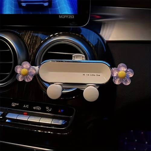 cute cartoon car phone stand car outlet mobile phone fixed support seat durable suitable for any model
