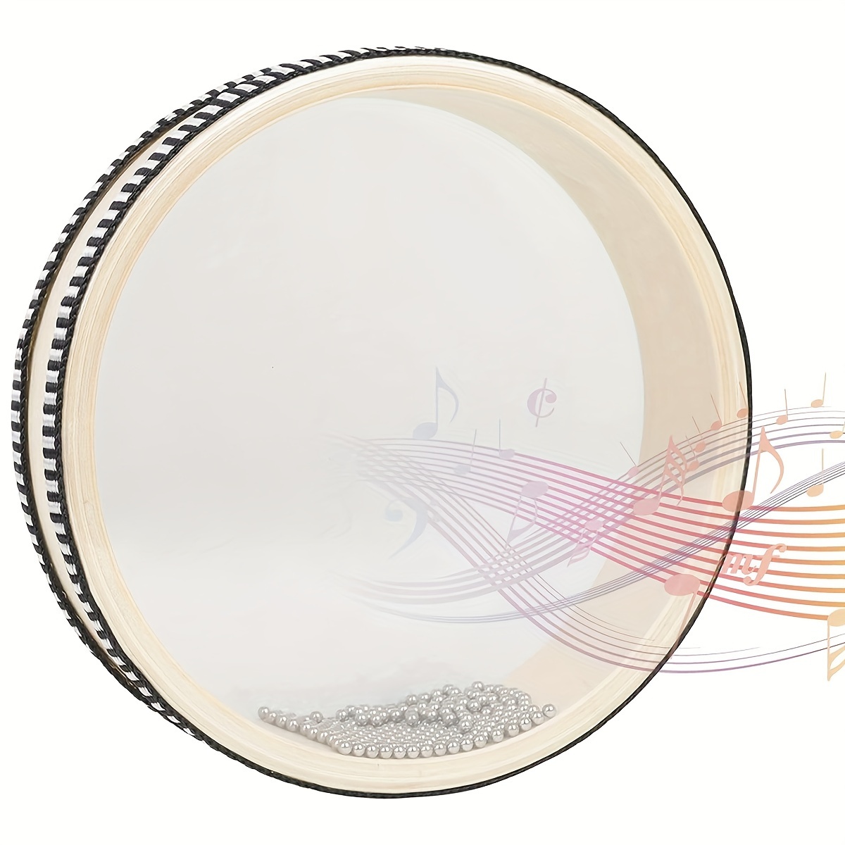 10 Orff Series New Wave Drum: Cartoon Ocean Hand Drums For - Temu