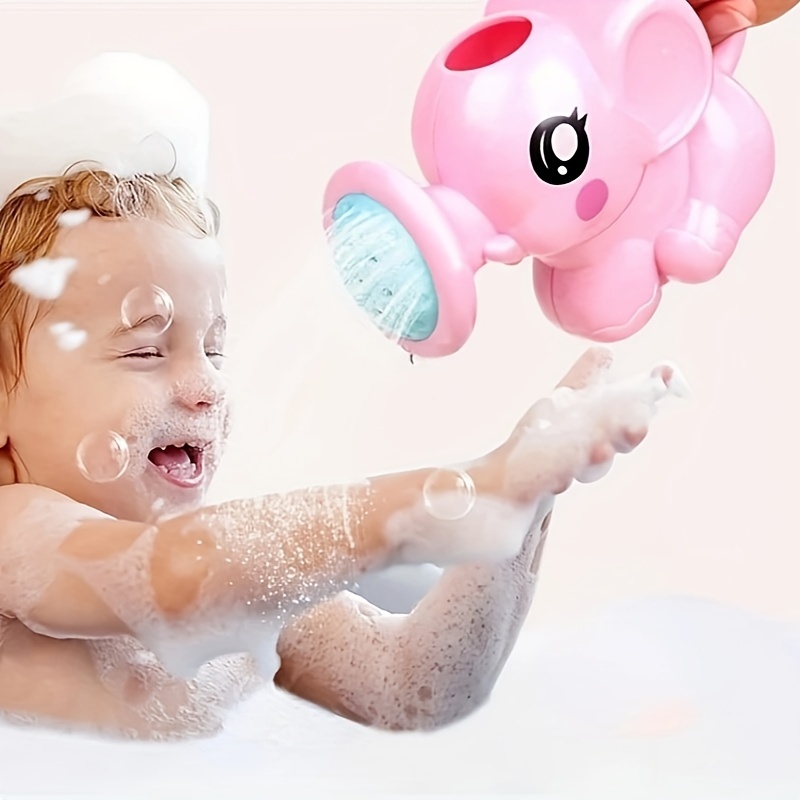 

1pc, Fun & Safe Bathtime Toy, Interactive Elephant Sprinkler Toy, Educational Bath Gift