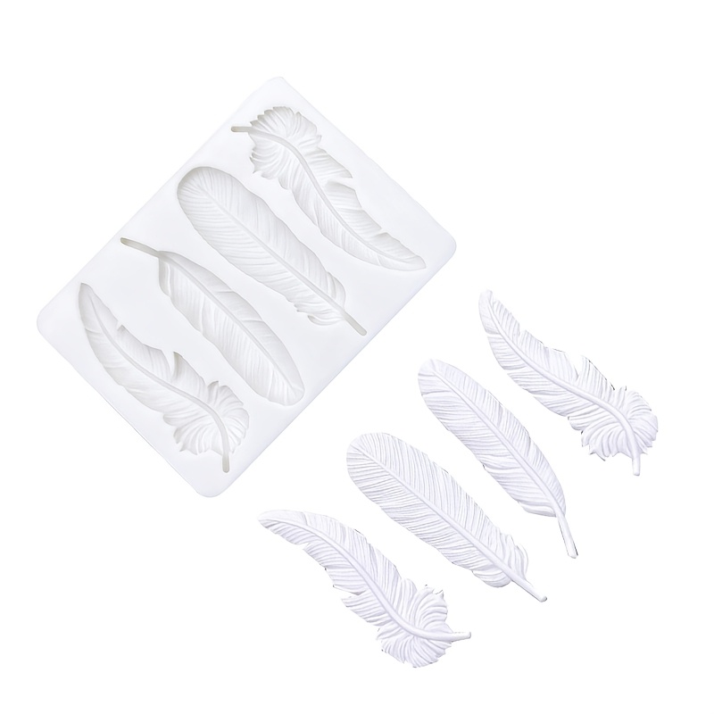 Feather Fondant Silicone Mold
