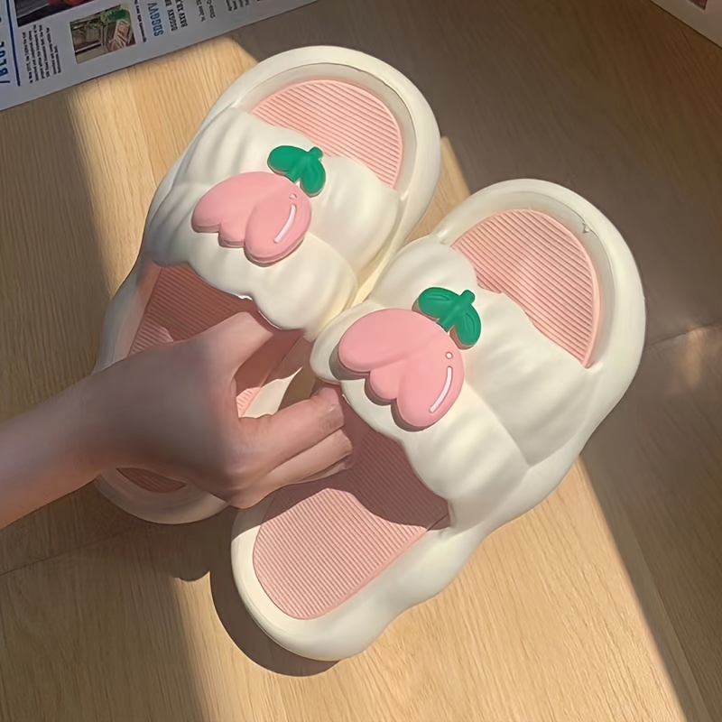 

Slides For Women - , Non-slip Sole, Pvc Material, Hand Washable