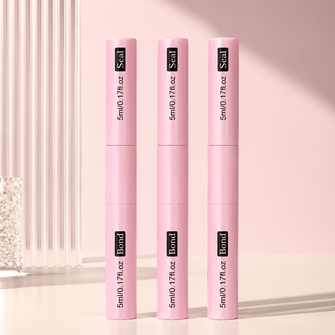6pcs/5pcs/3pcs Lash Glue, Bonding And Sealing, Waterproof Lash Adhesive For Use, Quick-dry Adhesive Long-lasting