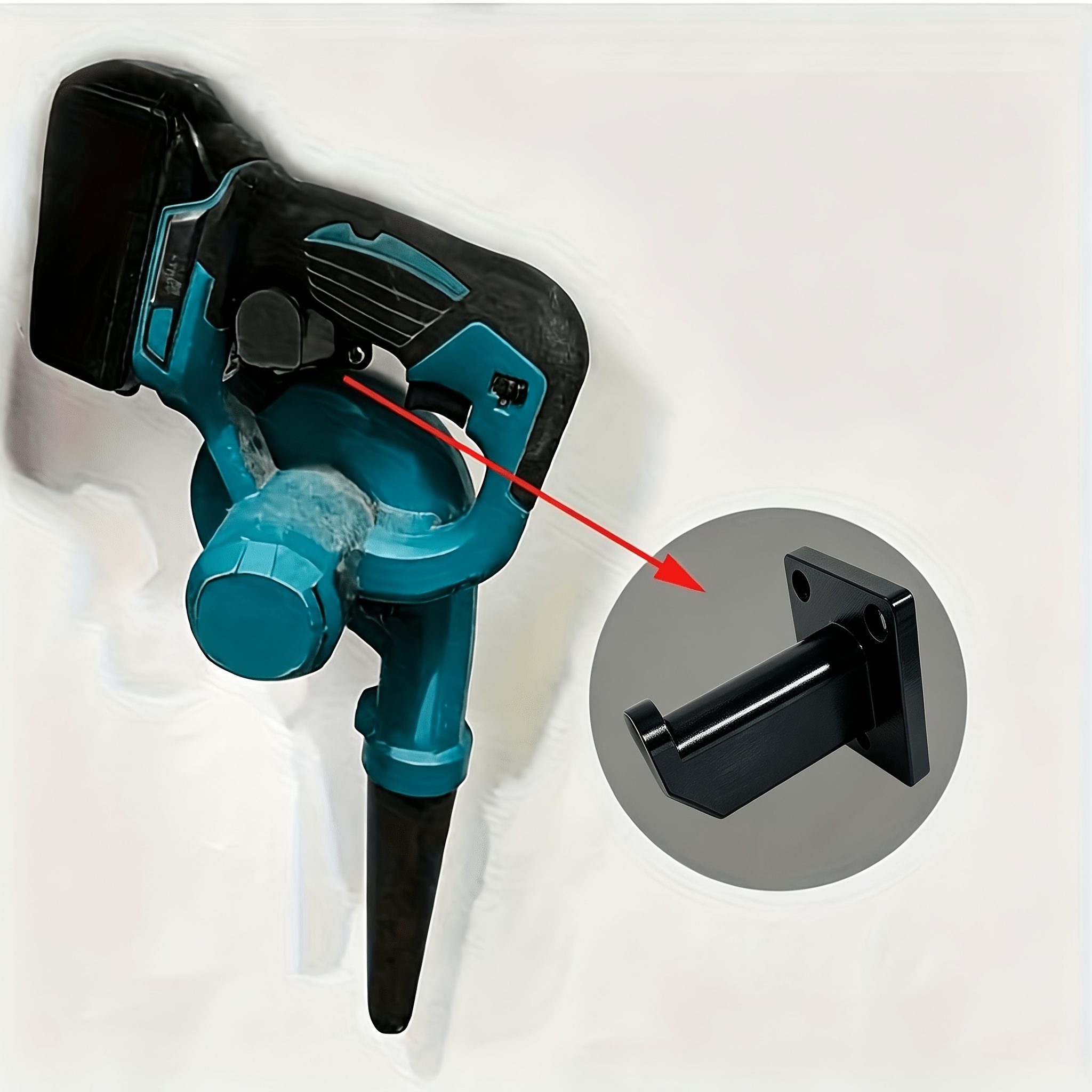 TEMU Universal Wall-mounted Bracket For Makita Tools, No Power Required, Suitable For Garage, Studio, Professional And Use, Multi-functional